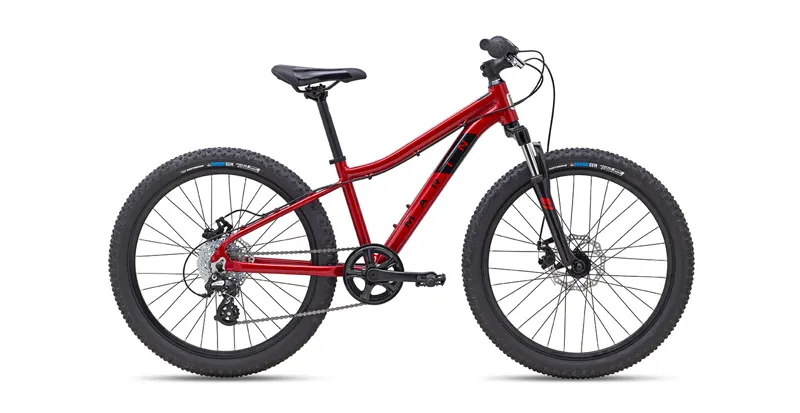 Marin Bayview Trail 24 Kids Mountain Bike In Red And Black