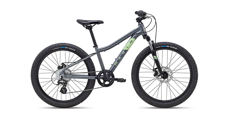 Marin Bayview Trail 24 Kids Mountain Bike In Grey And Mint Green