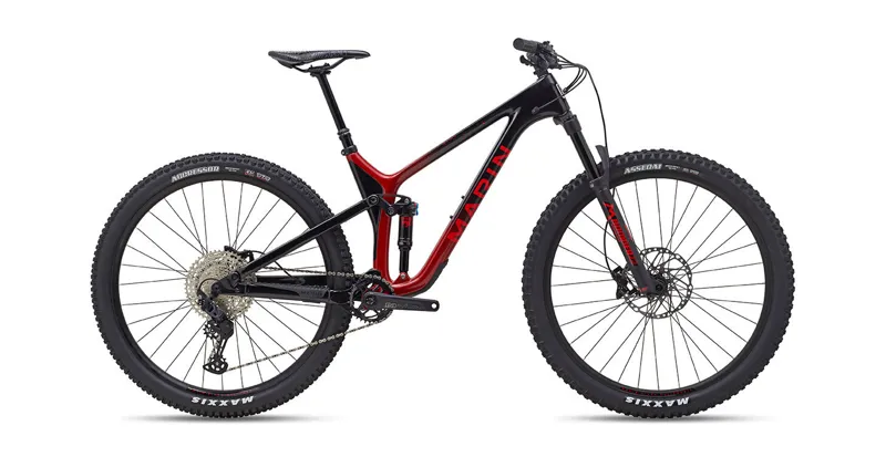 Marin Rift Zone Carbon 1 Mountain Bike 29 In Gloss Black And Red