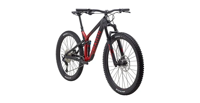 Marin Rift Zone Carbon 1 Mountain Bike 29 In Gloss Black And Red-1