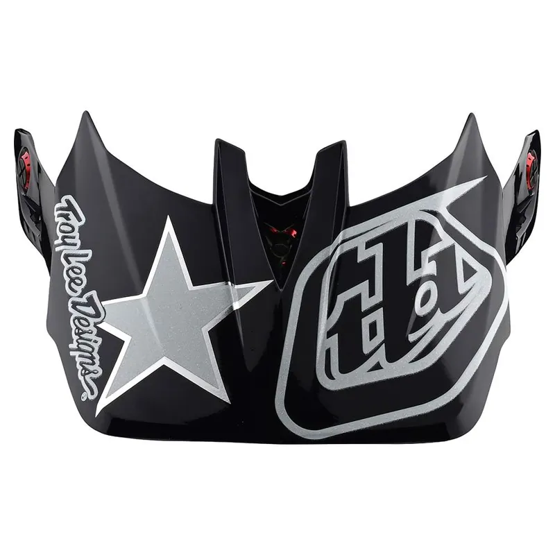 Troy Lee Designs D4 Visor Freedom 2.0 Red/White 