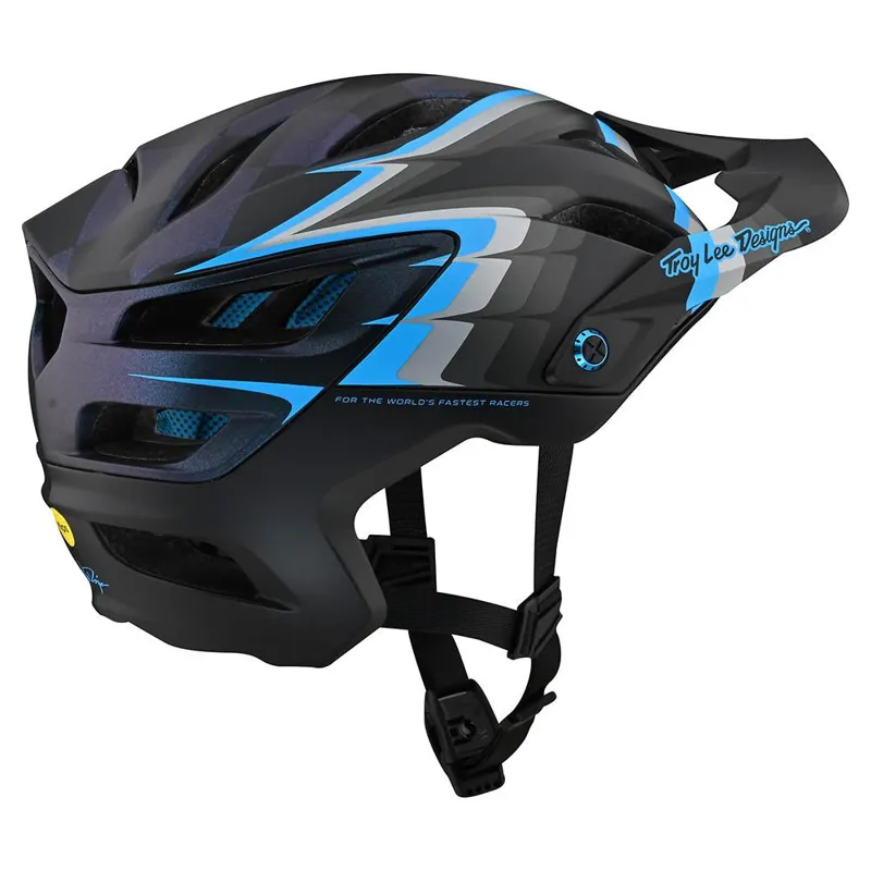 Troy Lee Designs A3 MIPS Helmet Sideways Black -1