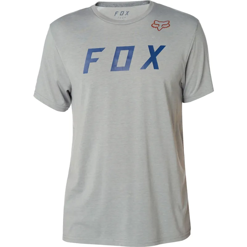 Fox Grizzled Tech T-Shirt Short Sleeve Heather Grey