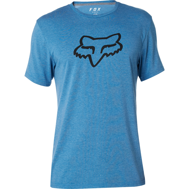 Fox Tournament Tech T-Shirt Short Sleeve Heather Blue