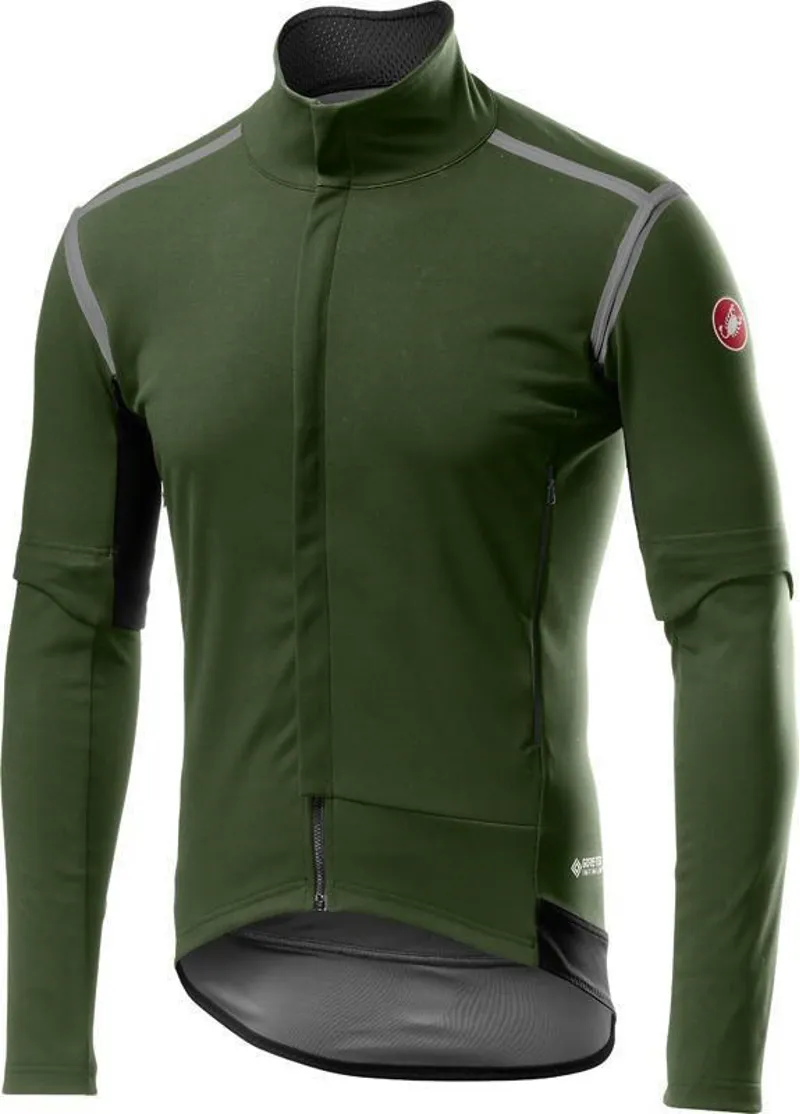 Castelli Perfetto RoS Convertible Jacket Military Green 