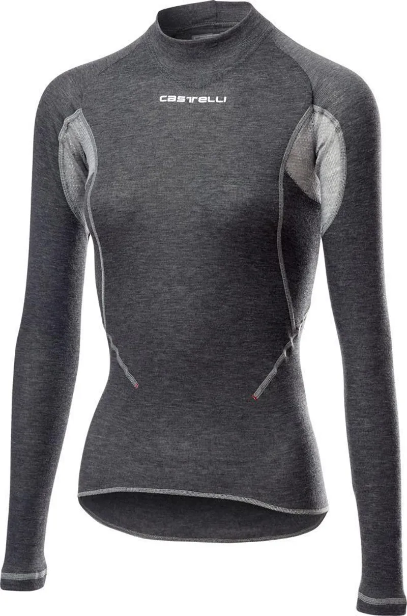 Castelli Flanders 2 Womens Warm Long Sleeve Black 