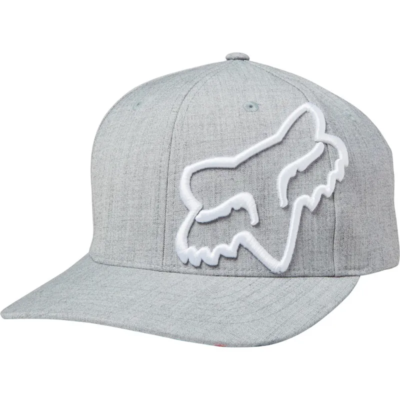 Fox Clouded Flexfit Hat Still Grey