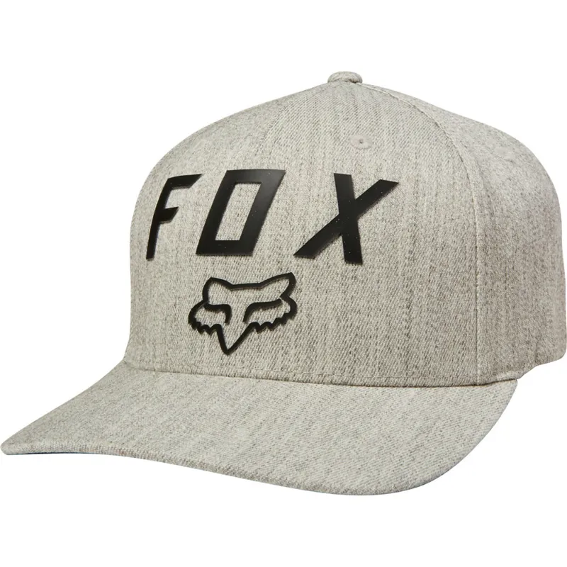 Fox Number 2 Flex Fit Hat Grey