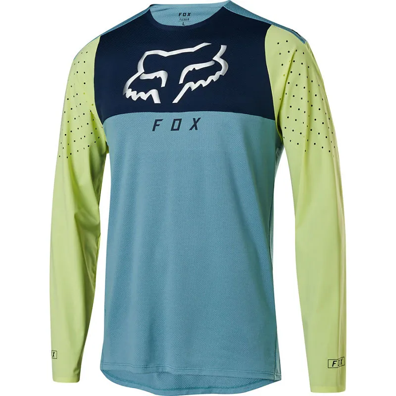 Fox Flexair Delta LS Jersey Light Blue