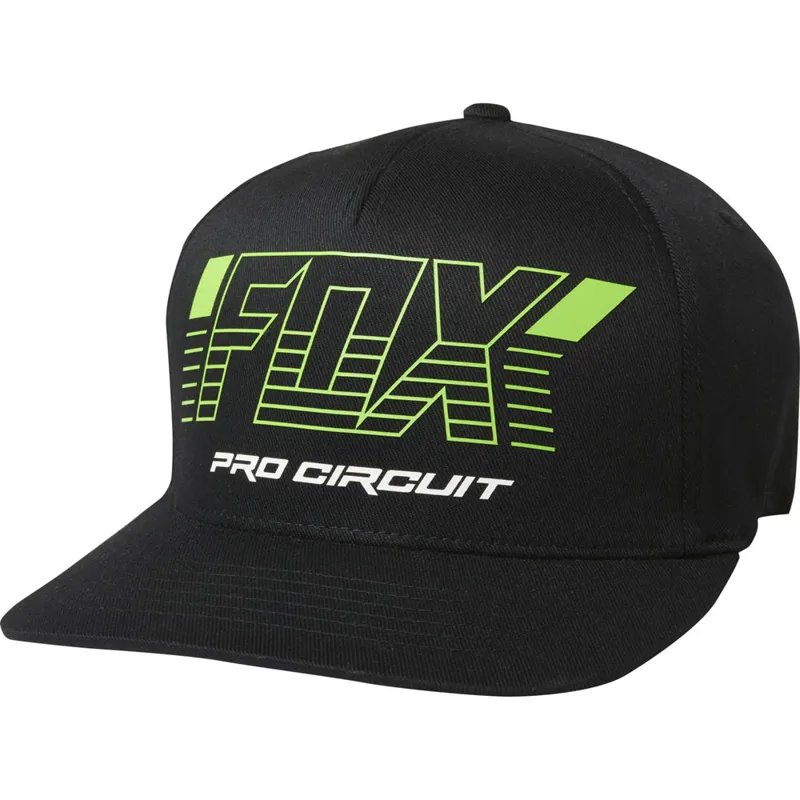 Fox Pro Circuit Flex Fit Hat Black