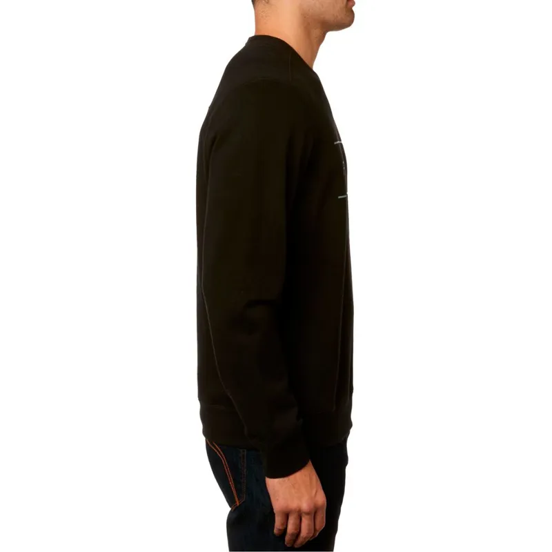 Fox Surge Crew Fleece Black-3