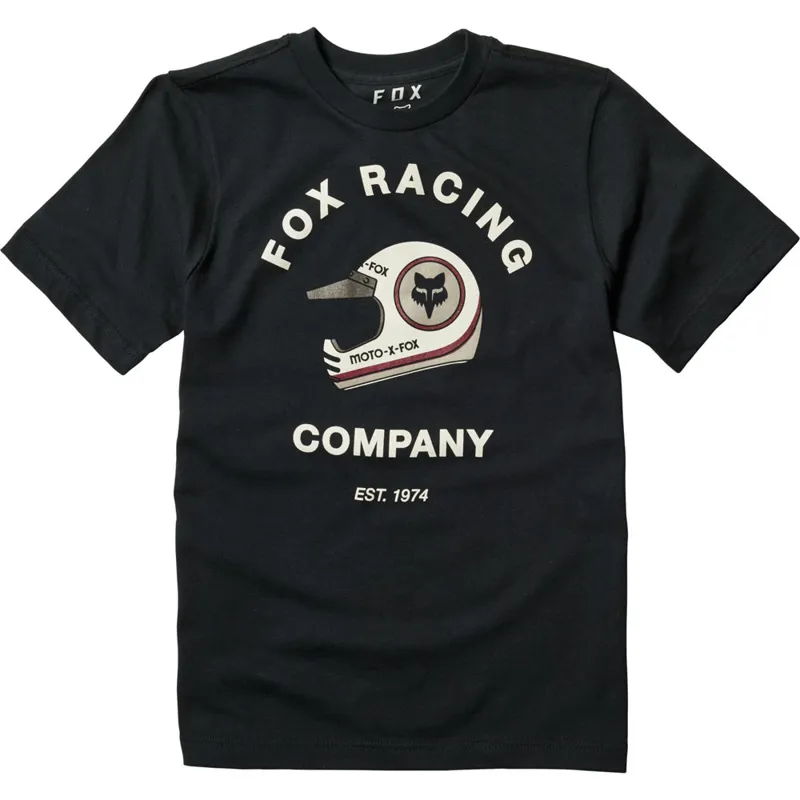 Fox Youth Moto 3 Tee Black