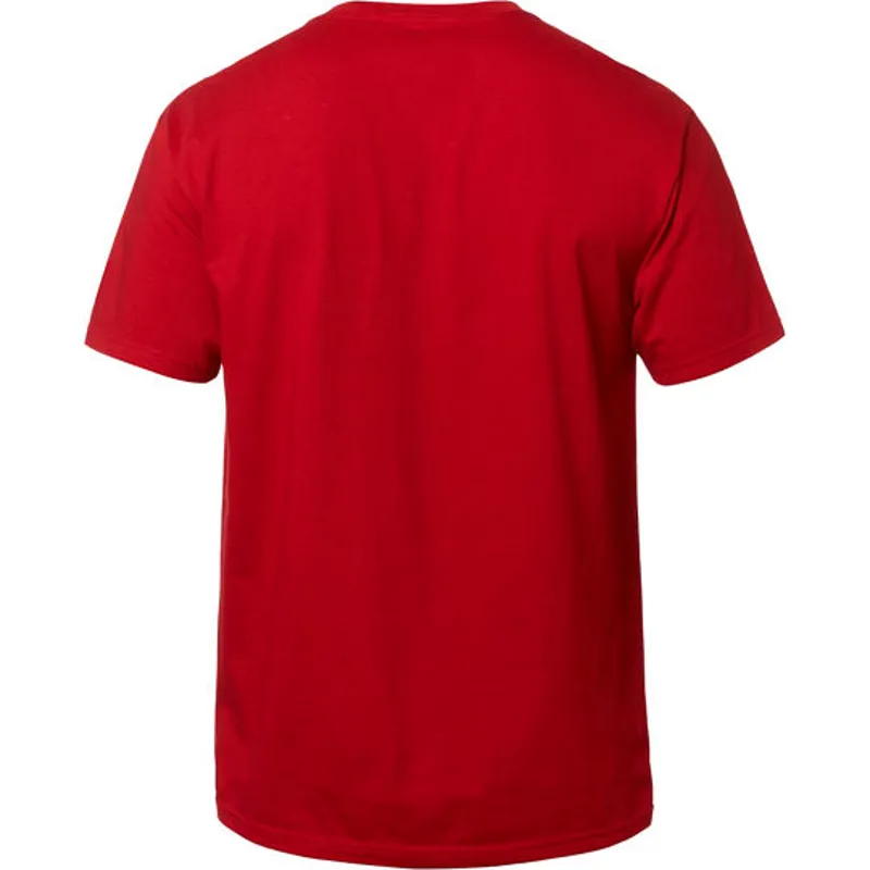 Fox Muffler Tee Cardinal-1