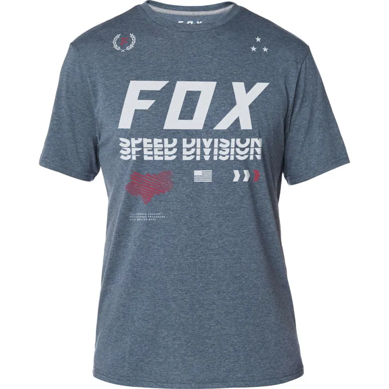 Fox Triple Threat Tech Tee Heather CBLT
