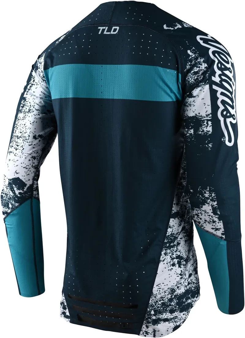 Troy Lee Designs Sprint Ultra Jersey Marine Blue Bird -1