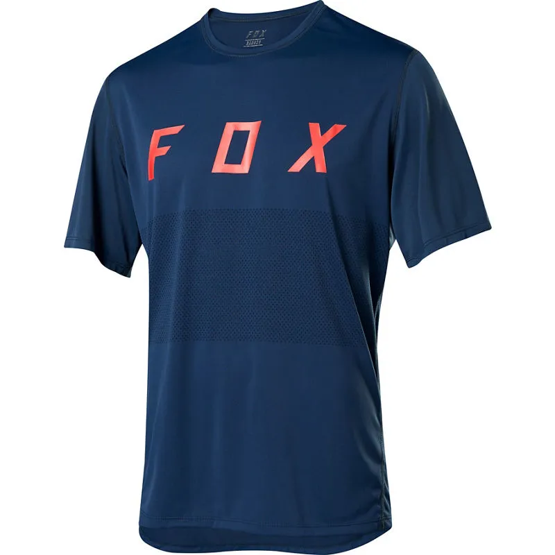 Fox Ranger Short Sleeve Jersey Navy 