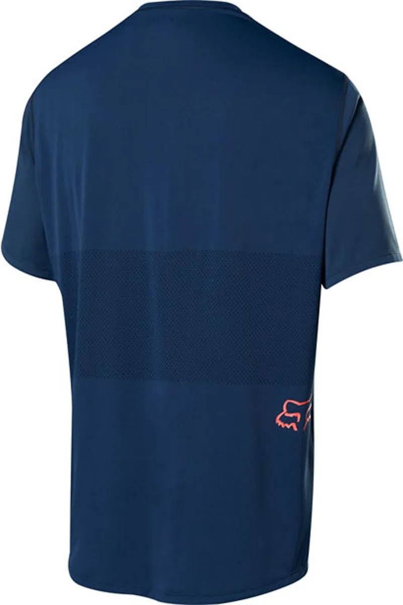 Fox Ranger Short Sleeve Jersey Navy -1