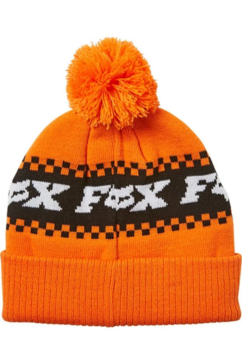 Fox Overkill Beanie Orange -1