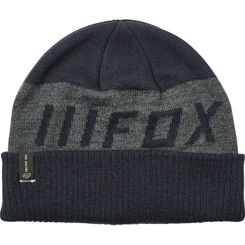 Fox Down Shift Beanie Navy/Grey