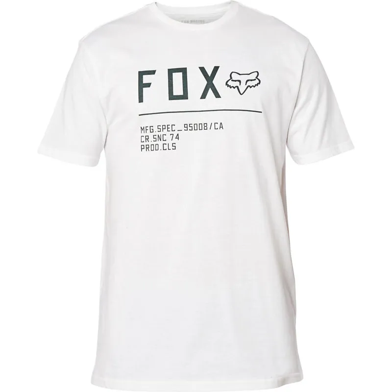 Fox Non Stop SS Premium Tee White 
