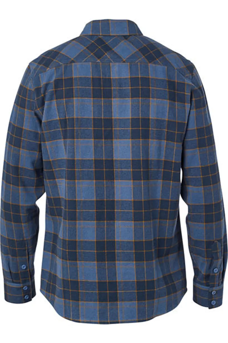 Fox Traildust 2.0 Flannel Navy/Gold-1