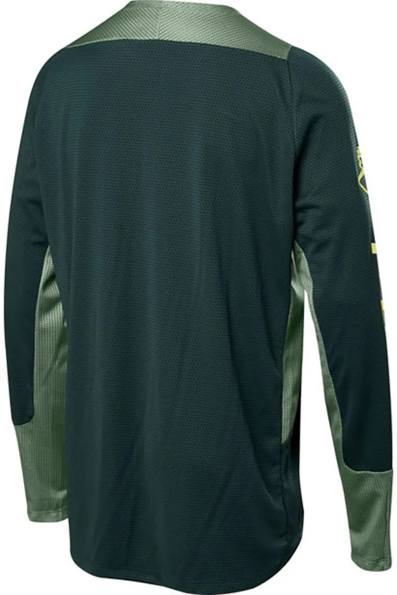 Fox Defend Long Sleeve Jersey Emerald -1