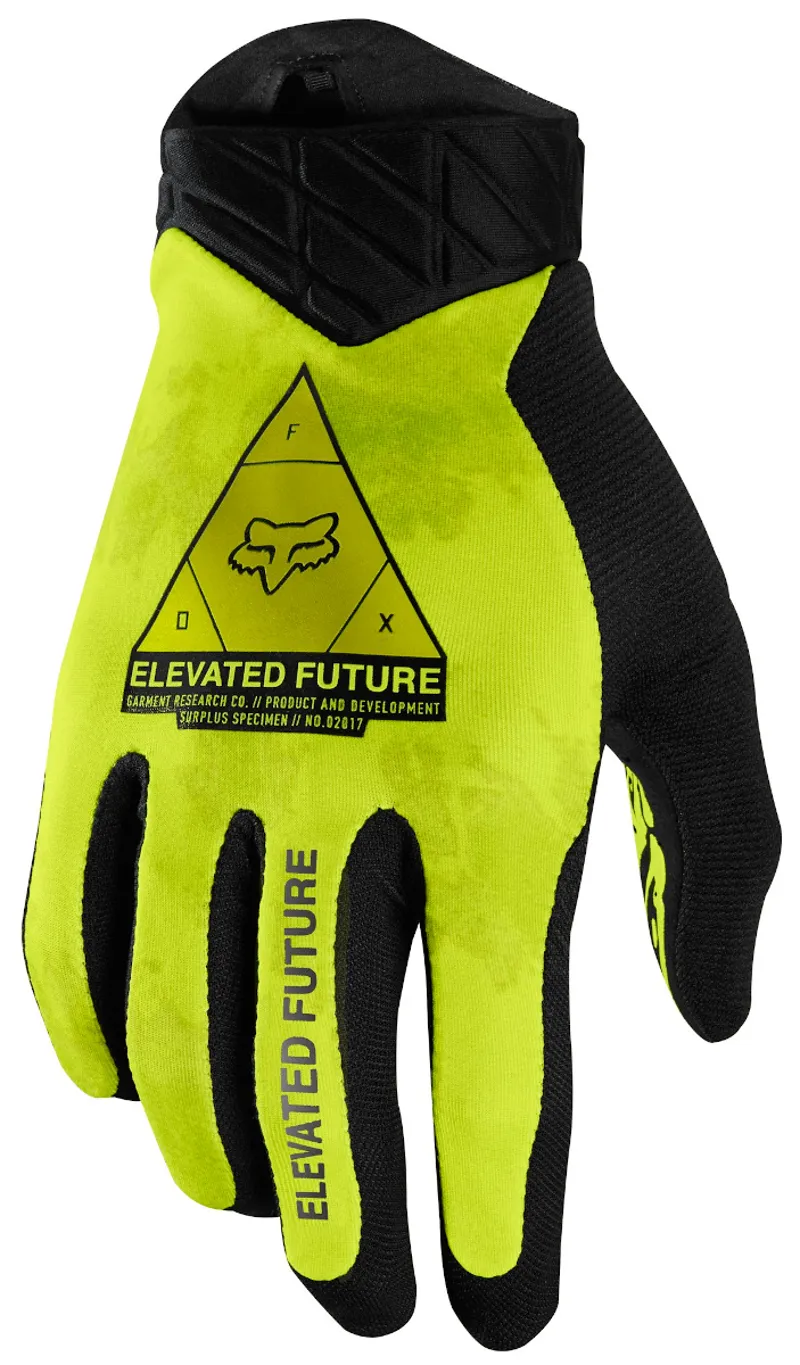 Fox Flexair Elevated Glove Day Glow Yellow 