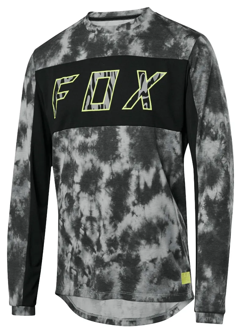 Fox Ranger Dri Release LS Elevated Jersey Black 