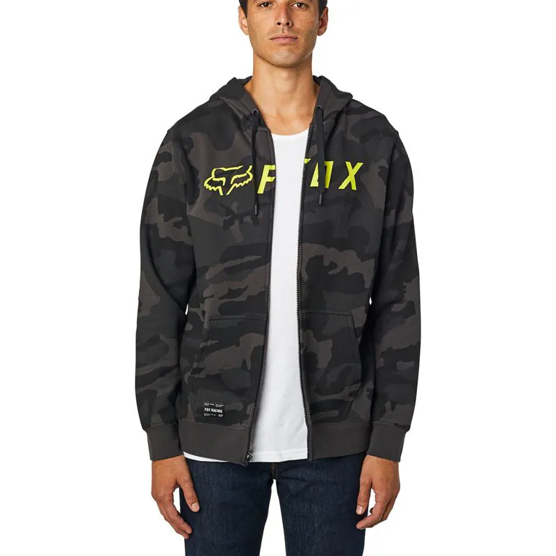 Fox Apex Camo Zip Fleece Black Cammo-3