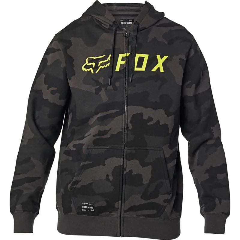 Fox Apex Camo Zip Fleece Black Cammo