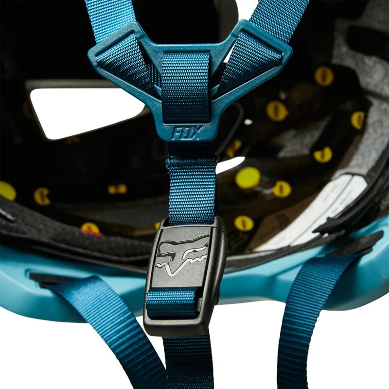 Fox Speedframe Pro MTB Helmet in Sulphur Blue-5
