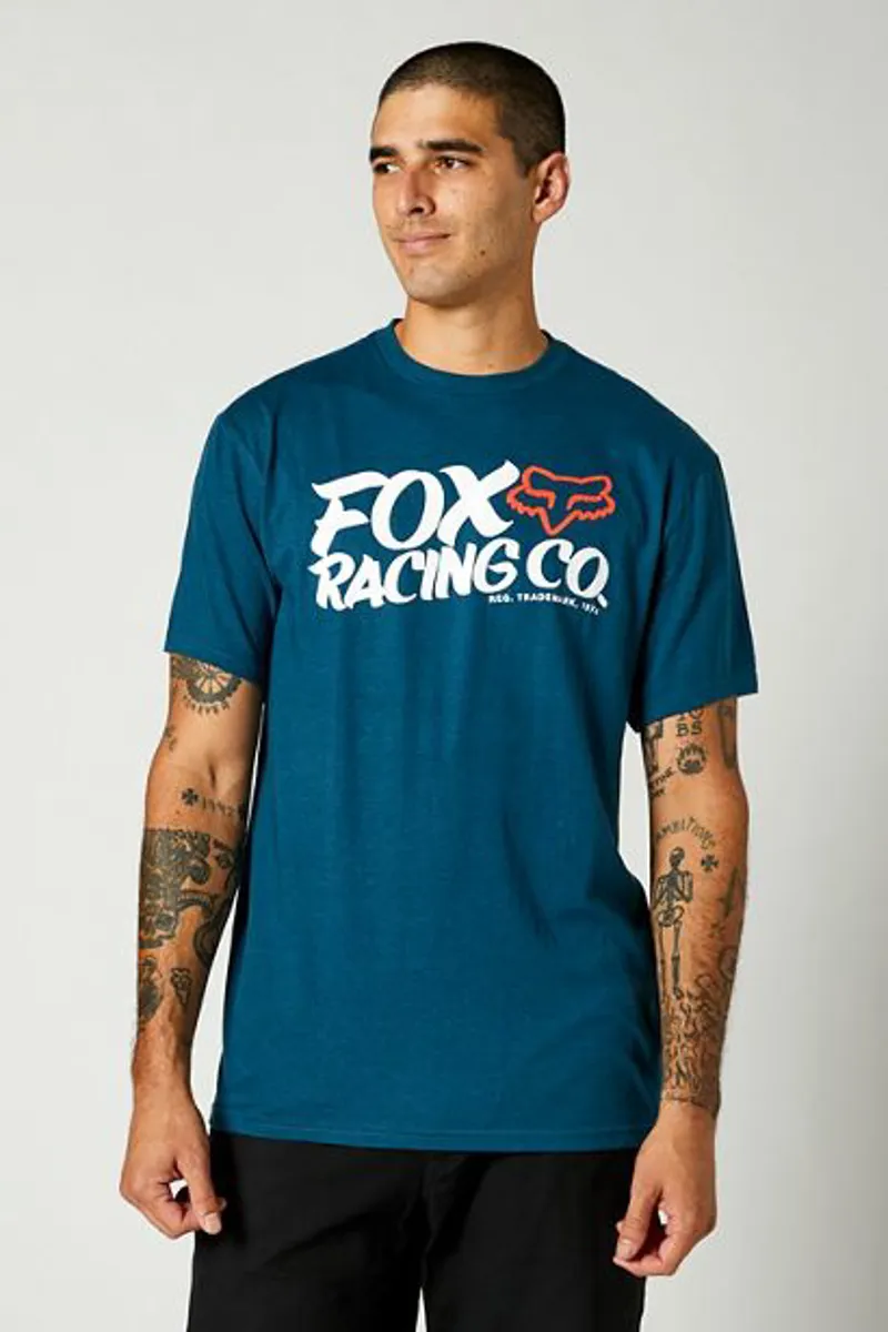 Fox Wayfarer Basic Tee Dark Indigo 