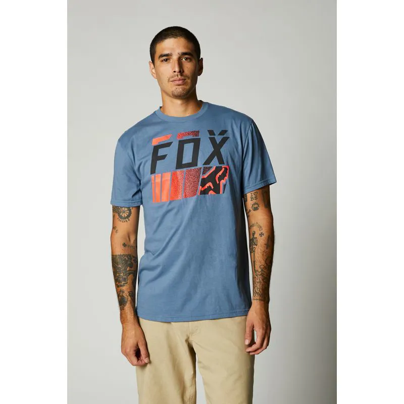 Fox Overspray Basic Tee Matte Blue 