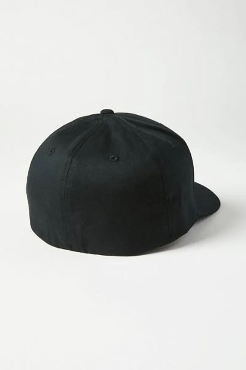 Fox Emblem Flexfit Hat Black -1