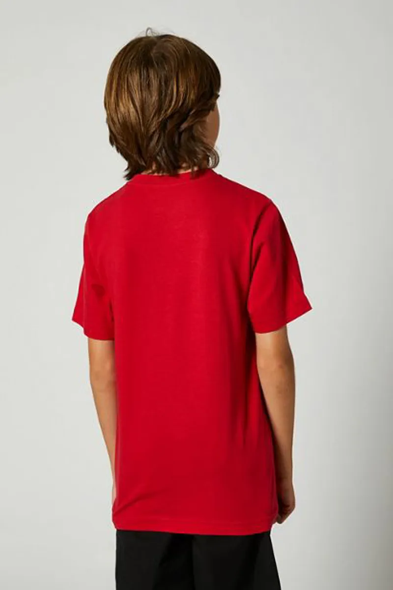 Fox Youth Foundation Basic Tee Chili -1