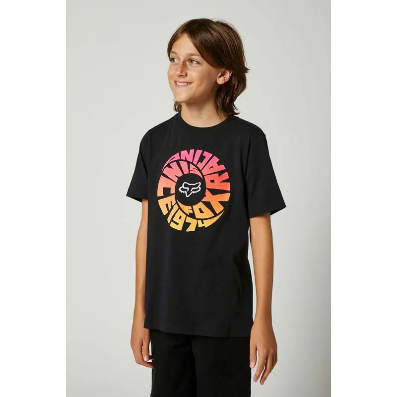 Fox Youth Revolver Basic Tee Black 