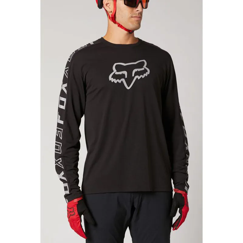 Fox Ranger DriRelease Long Sleeve Jersey Black
