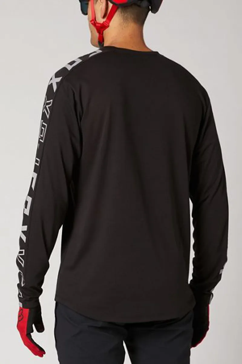 Fox Ranger DriRelease Long Sleeve Jersey Black-1
