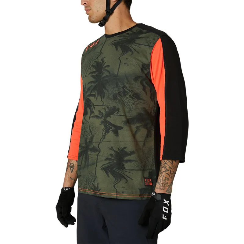 Fox Ranger Drirelease 3 4 Sleeve Jersey-2
