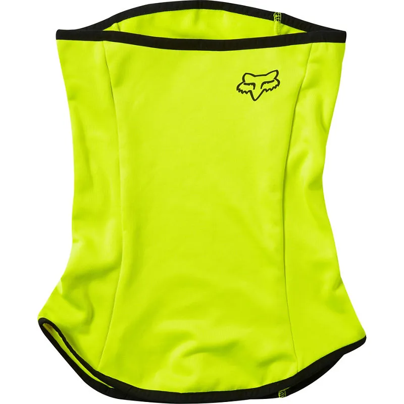 Fox Polartec Neck Gaiter Black Day Glow Yellow 