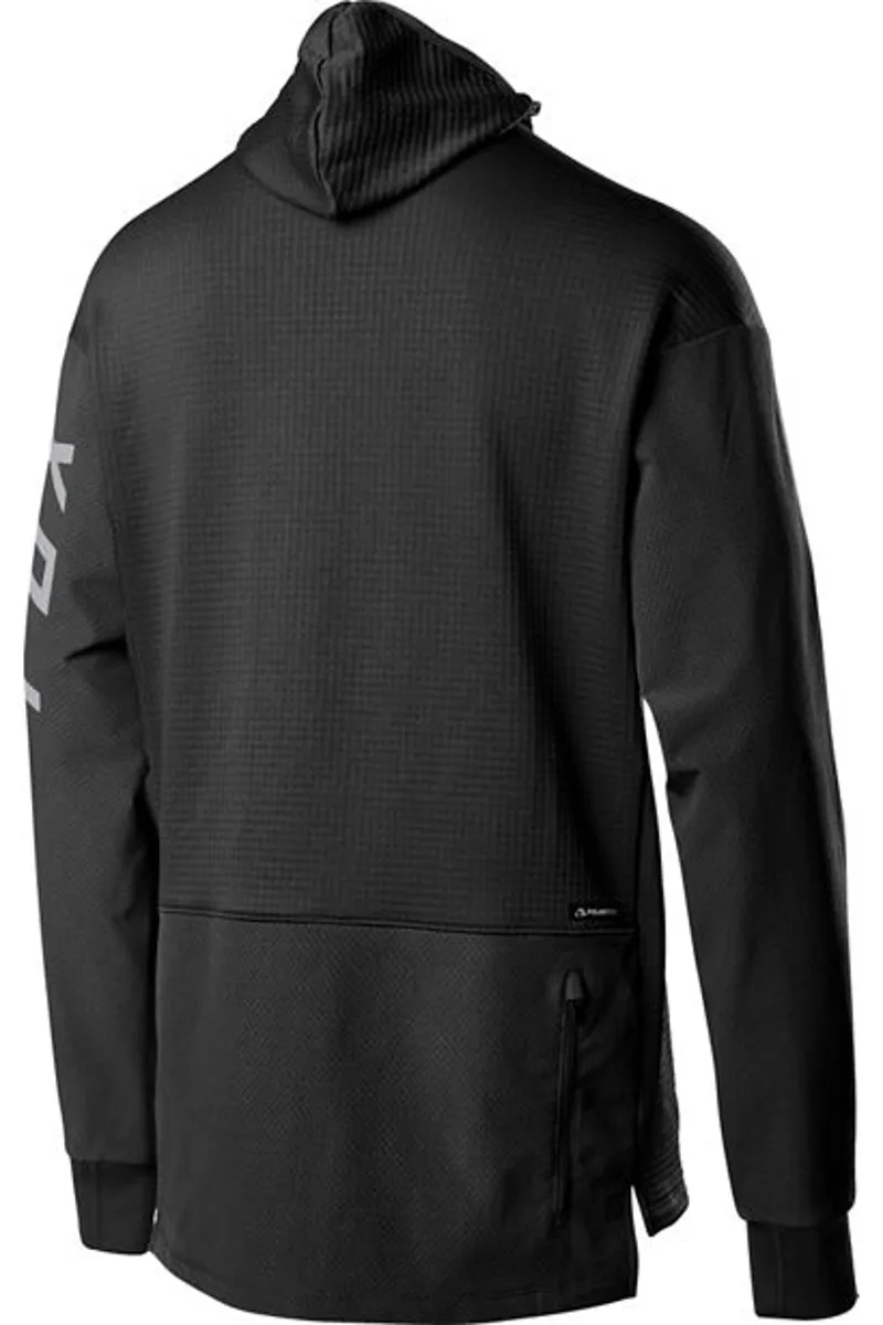 Fox Defend Thermo Hooded Jersey Black -1