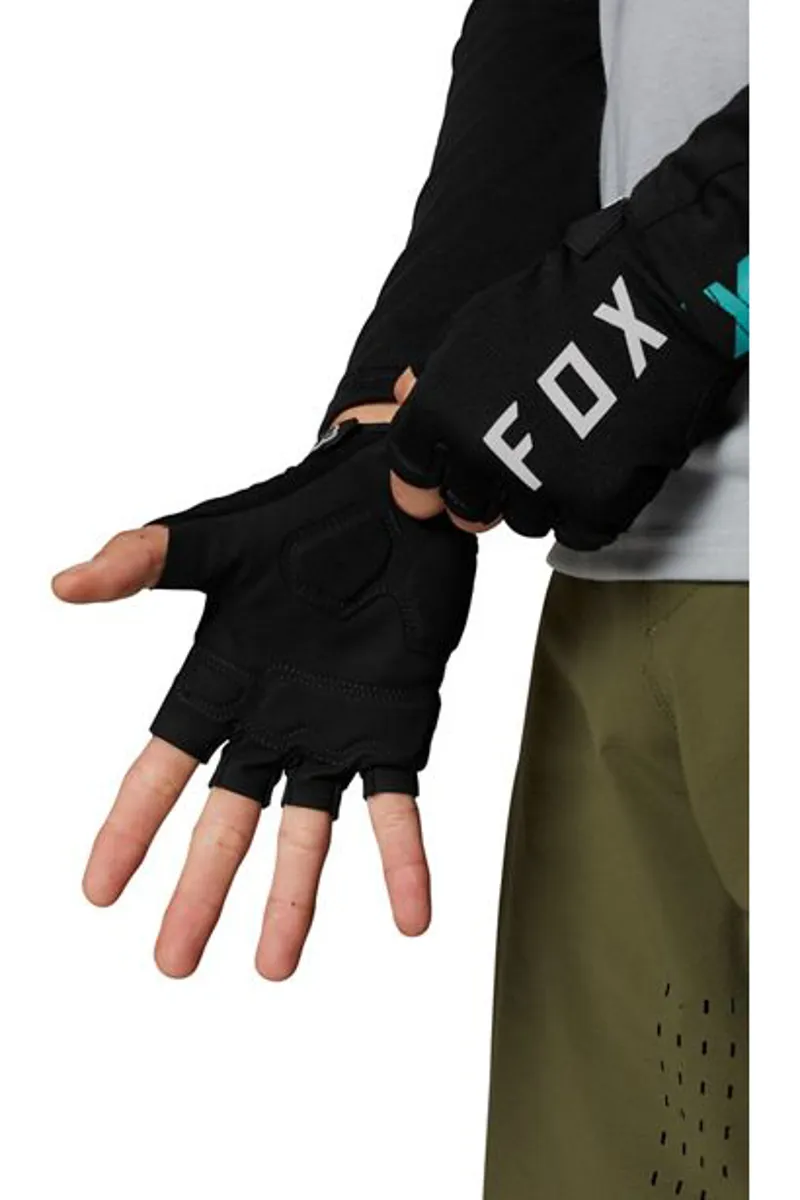 Fox Ranger Gel Half Finger Gloves Black -1