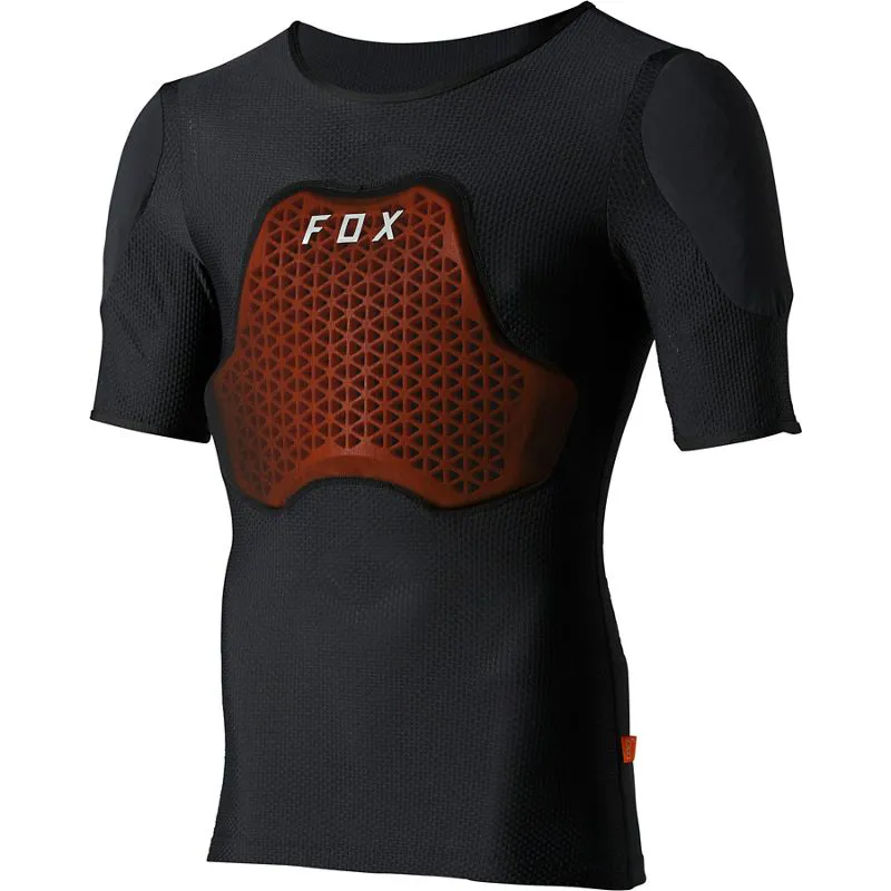 Fox Baseframe Pro Short Sleeve Body Armour Black 