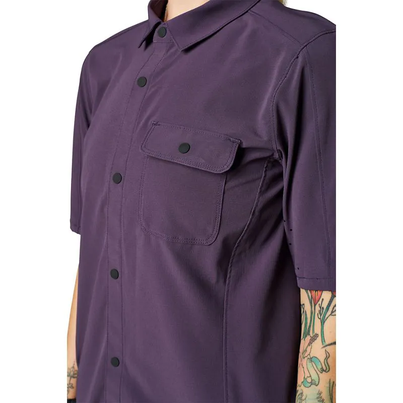 Fox Womens Flexair Woven Jersey-1