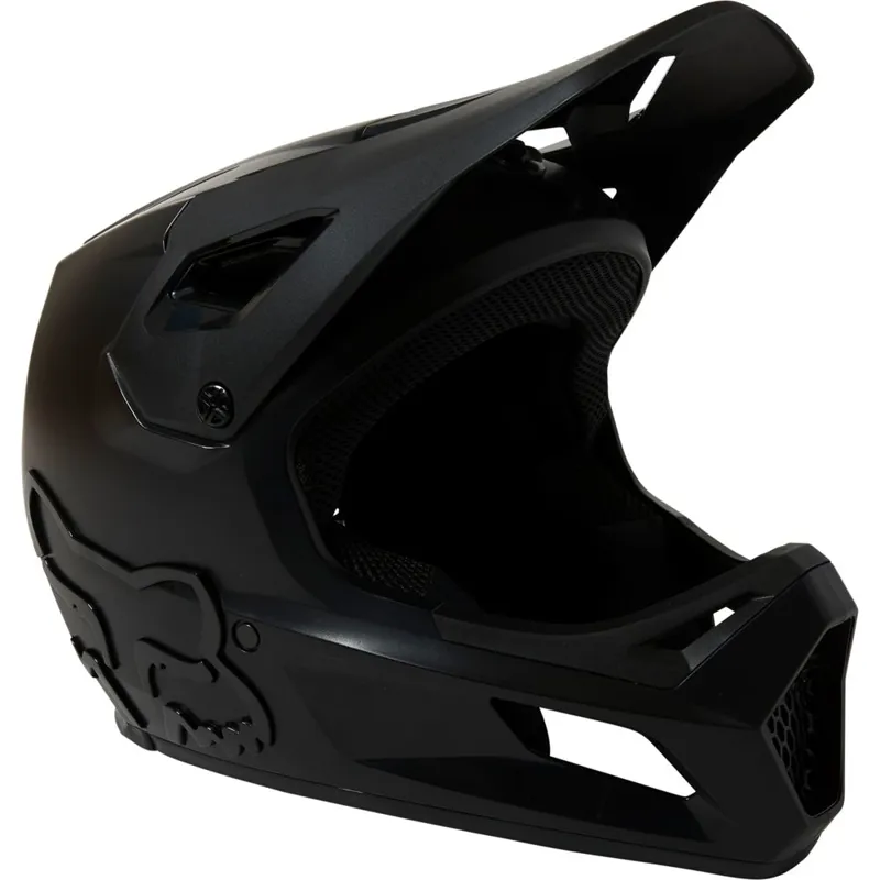 Fox Infant Kids Rampage Helmet Black Black 