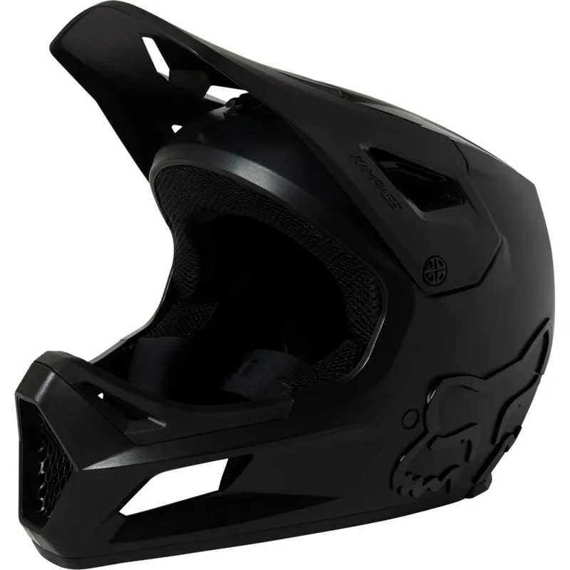 Fox Infant Kids Rampage Helmet Black Black -1