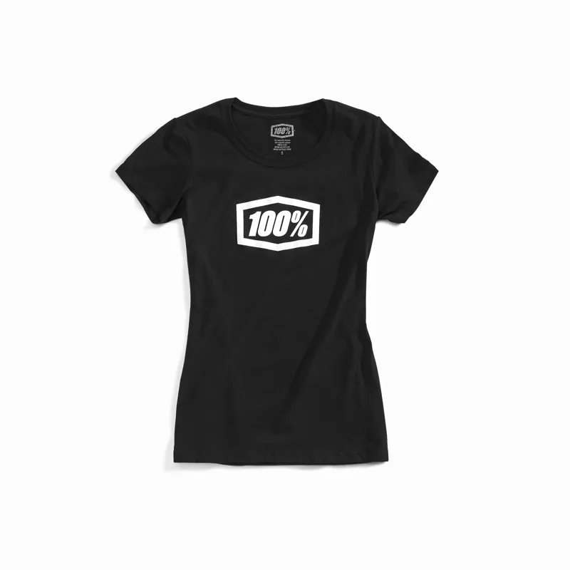 100 Percent ESSENTIAL Women's T-Shirt Black 
