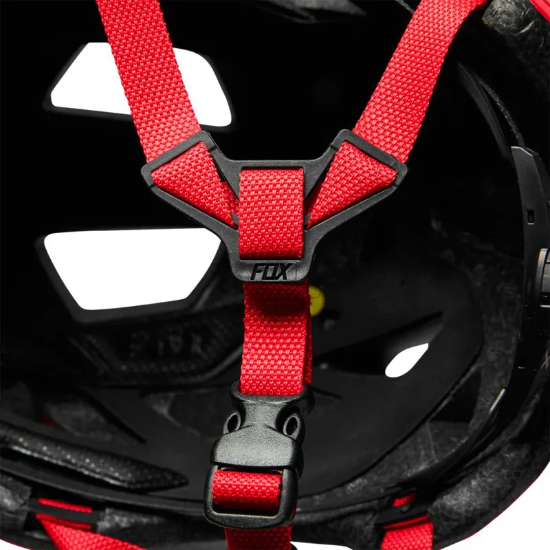 Fox Mainframe Helmet MIPS Flo Red-6