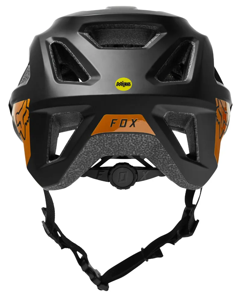 Fox Mainframe Helmet MIPS Black/Gold-2