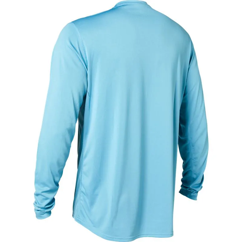 Fox Ranger Vert Long Sleeve Jersey Blue-1
